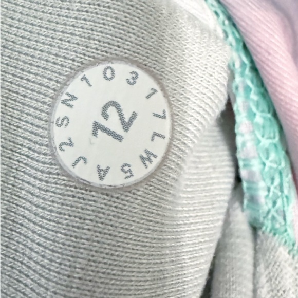 Lululemon High Times Pant Women 12 Fullux Clouded Dreams Menthol  7/8 Leggings - Picture 8 of 9